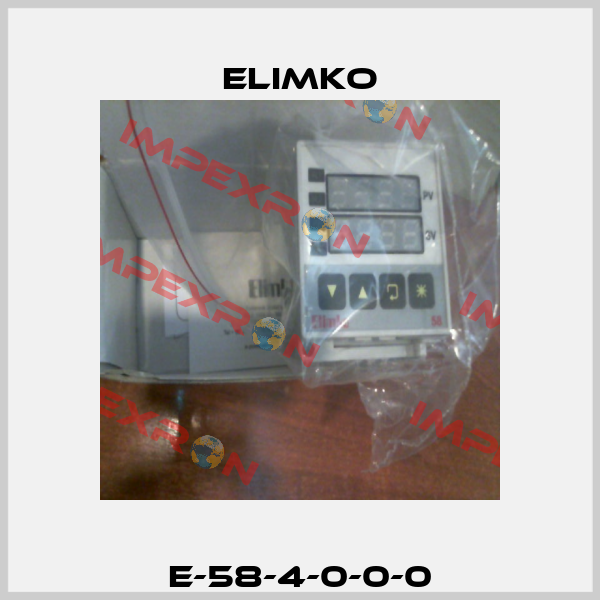 E-58-4-0-0-0 Elimko