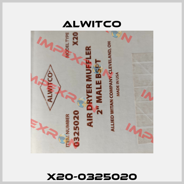 X20-0325020 Alwitco