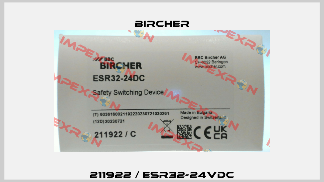211922 / ESR32-24VDC Bircher